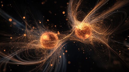 Abstract cosmic interaction