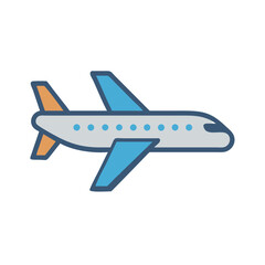 Airplane Icon: Air Travel, Transportation, and Flight