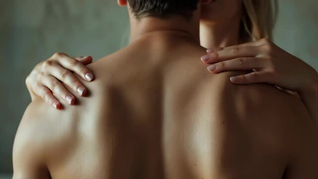 Man and woman having sex.