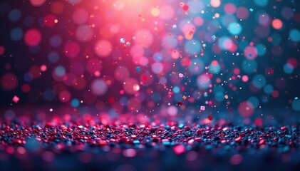 Confetti explosion, vibrant colors, celebratory burst of particles , flying, festive