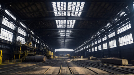 The final few days of a UK coke oven plant's life after becoming uneconomic and a pollution problem.