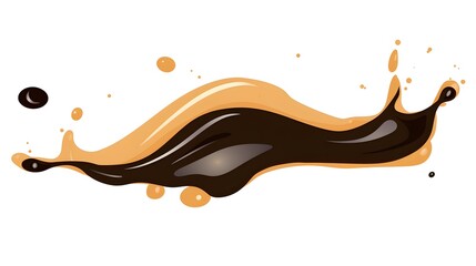 Fototapeta premium Oil Ink Blob Blot Splash Vector Symbol Icon Design for Graphic Projects