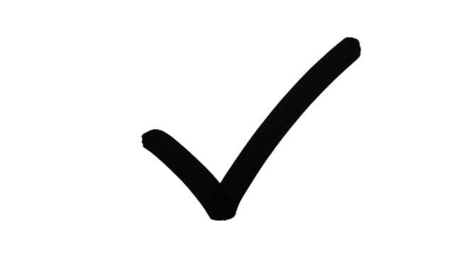 Checkmark, Tick, Approval, Yes, Correct, Confirmed, Ok, Grunge, Texture, Chalk, Symbol