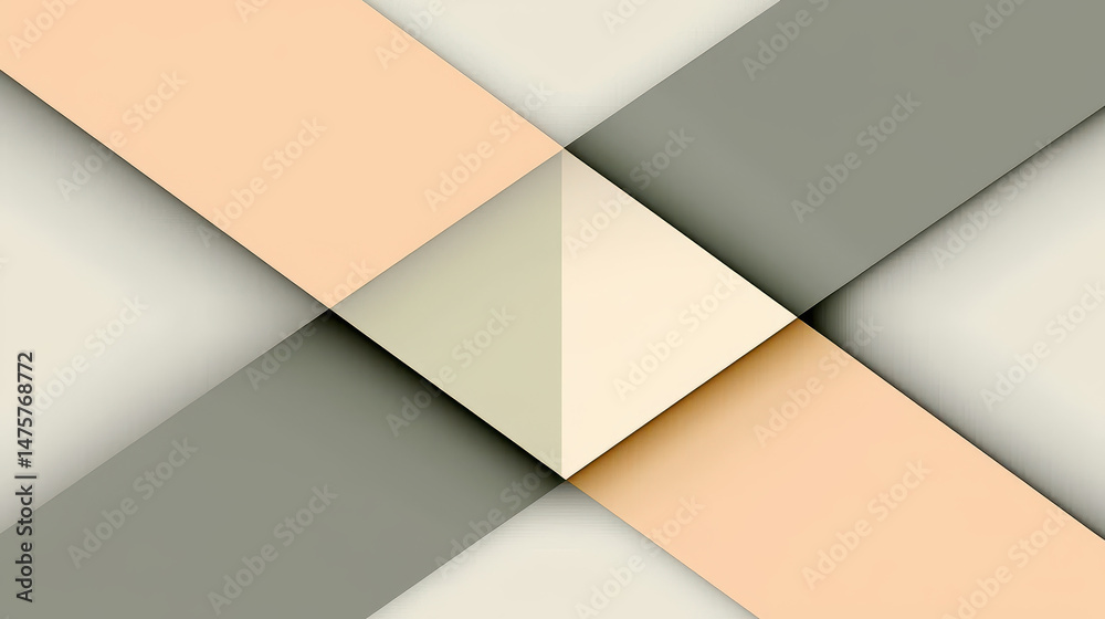 Poster the dynamic abstract composition with angular shapes creates an impression of zero in a visually str
