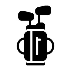 golf bag Solid icon