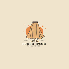  Elegant long skirt design stylish apparel fashion icon minimal aesthetic