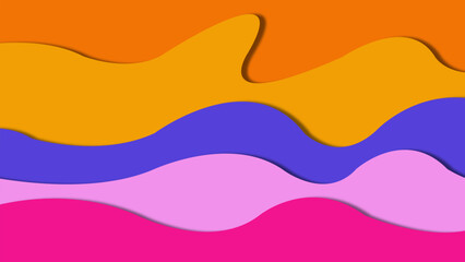 vector wave abstract background