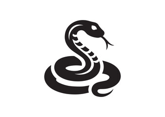 Fototapeta premium Snake Silhouette Vector
