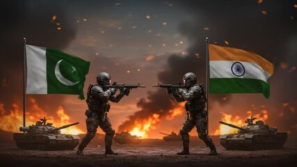 Indo-Pakistani Conflict: Simulated War Scenario