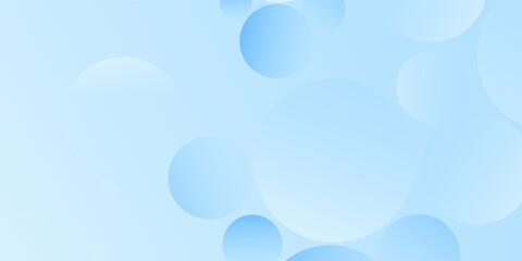 Modern geometric background gradient soft light blue bokeh for Graphic Business background hitech technology abstract modern design