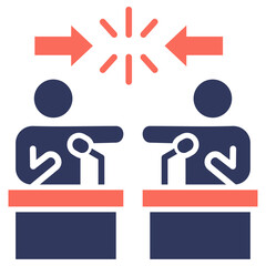 Opposition Mixed Icon