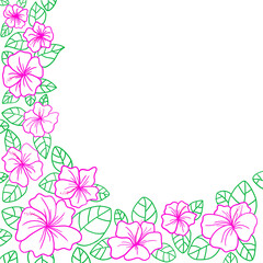 abstract floral background