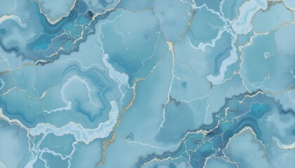 Obraz premium High-Resolution Blue Marble Texture Background with Natural Veining and Cloudy Patterns for Interior Design, Wallpaper, and Digital Artwork