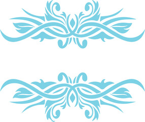 Beautiful flower art and mandala vector design