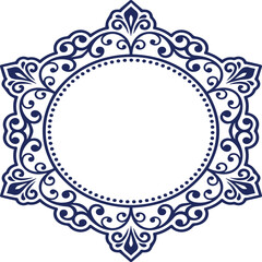 Beautiful flower art and mandala vector design