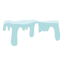 snow melt transparent background element