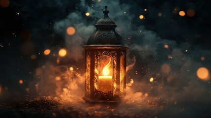 Mystical Lantern: A Glimmer of Hope in the Dark