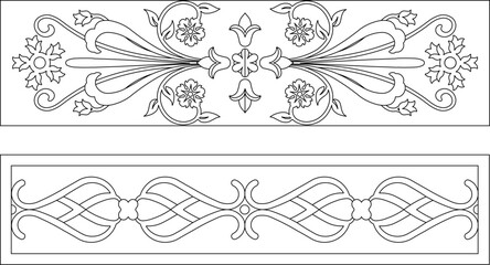 vector illustration sketch drawing ornament decoration decoration pattern background classic vintage ethnic traditional abstract modern floral natural 