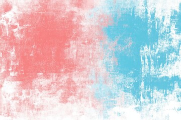 Obraz premium Abstract texture background with red and blue paint on rough surface. Grunge art pattern for creative design, vintage retro backdrop and decorative element.