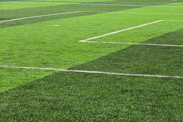 artificial green grass background for playground