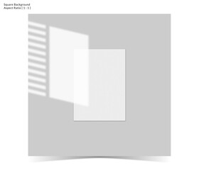 VECTOR ILLUSTRATION OF AESTHETIC SHADOW OVERLAY WITH EARTHY TONES AND CALM COLOR ATMOSPHERE ON SQUARE BACKGROUND 27