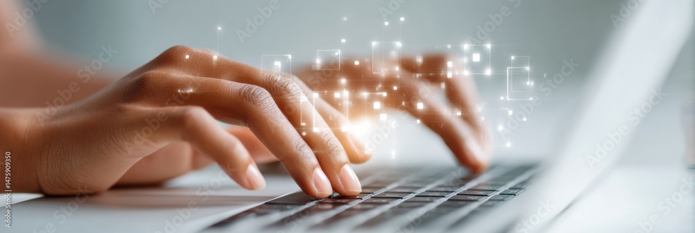 Poster Futuristic Data Recovery Solutions Immersive Digital Resilience and Cybersecurity Workflow with Holographic Tech Interfaces for Enterprise Continuity Planning
