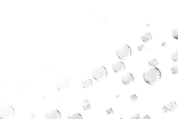 PNG bubble effect, transparent background