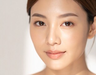 Obraz premium 美しい日本人モデルの女性