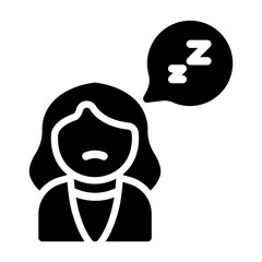 sleepy Solid icon