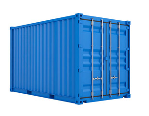 Blue shipping container (2)
