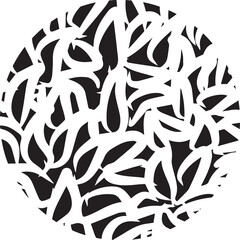 Hand drawn doodle circle