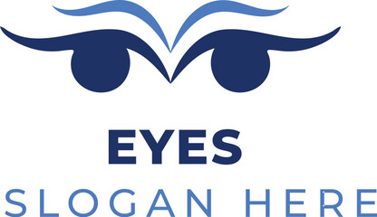 Gaze in the Dark: A Realistic Depiction of Human Eyes in Deep Blue