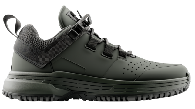 Dark green midtop footwear, a stylish and versatile choice for everyday wear