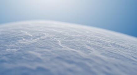 Close-up of Textured Snow Surface Winter Landscape Photography