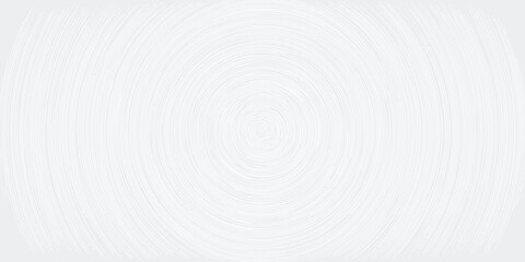 Abstract white glowing geometric lines on gray background. Modern shiny blue circle lines pattern. Futuristic technology concept