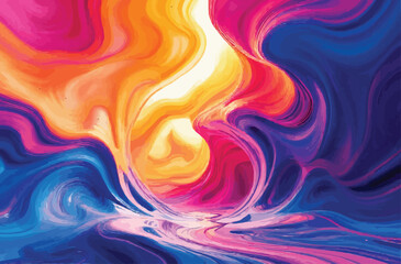 Obraz premium Twisted Energy Tunnel – Futuristic Vortex Motion for Visual Effects