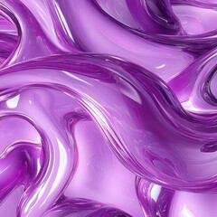 3D Abstract Crystal Cube Background – Holographic Geometric Design