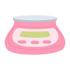 pink scales icon