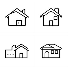 House icon set