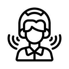 ad campaign line icon