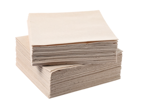 Closeup stack of blank white paper sheets, office stationery and creative concept