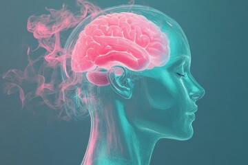 Obraz premium x ray of human brain