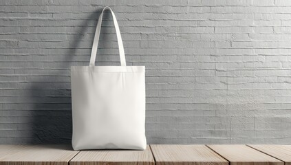 Tote bag mockup featuring a blank area to insert your unique design or logo.