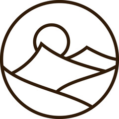 Minimal Linear Landscape Element