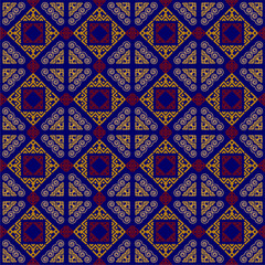 Beautiful ethnic fabric patterns designed to inspire your creative activities, vector backgrounds.