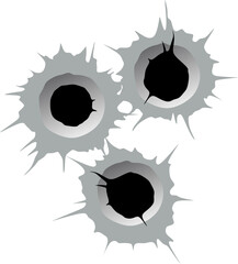Bullet Hole Vector