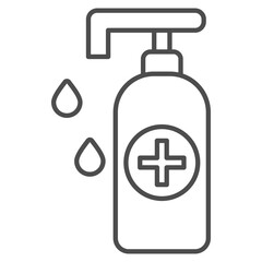 Obraz premium Sanitizer Icon Element For Design