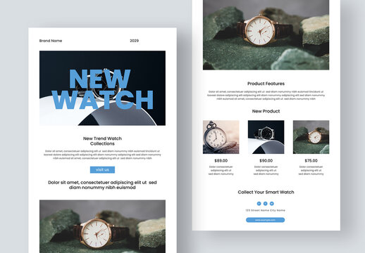 Product Email Newsletter Template