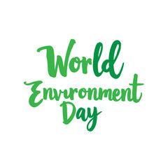 Celebrating the Earth: A Brushstroke Calligraphy for World Environment Day
