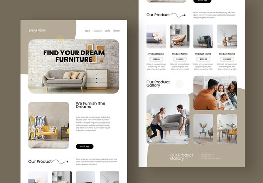 Furniture Email Newsletter Template